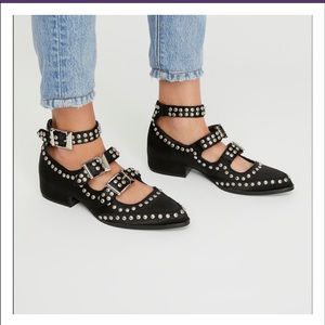 ISO- Jeffrey Campbell x Free People Cooper studded flats